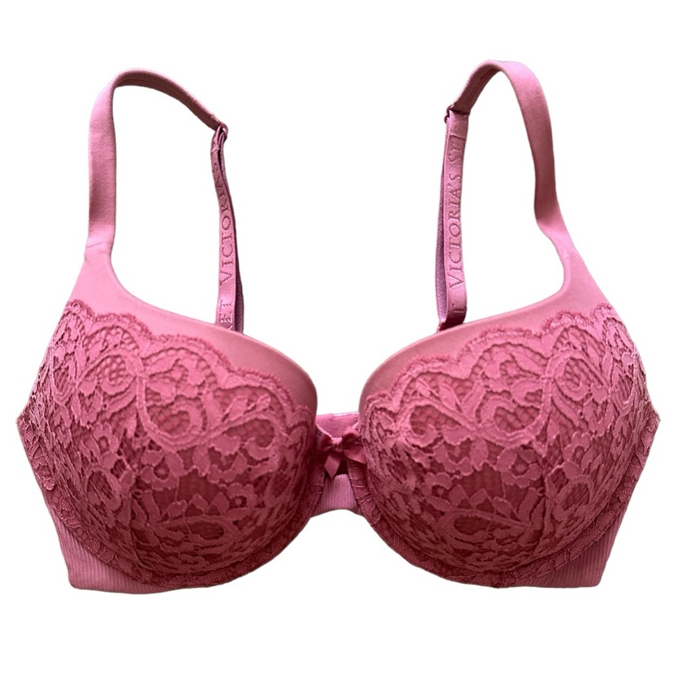 Body by Victoria perfect shape Bra Size 34DD in Rose/Mauve convertible straps